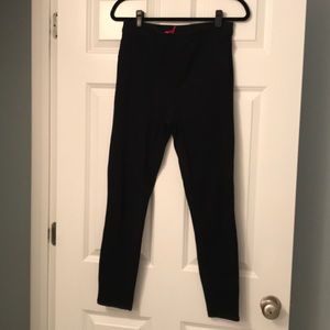 Spanx black jean leggings
